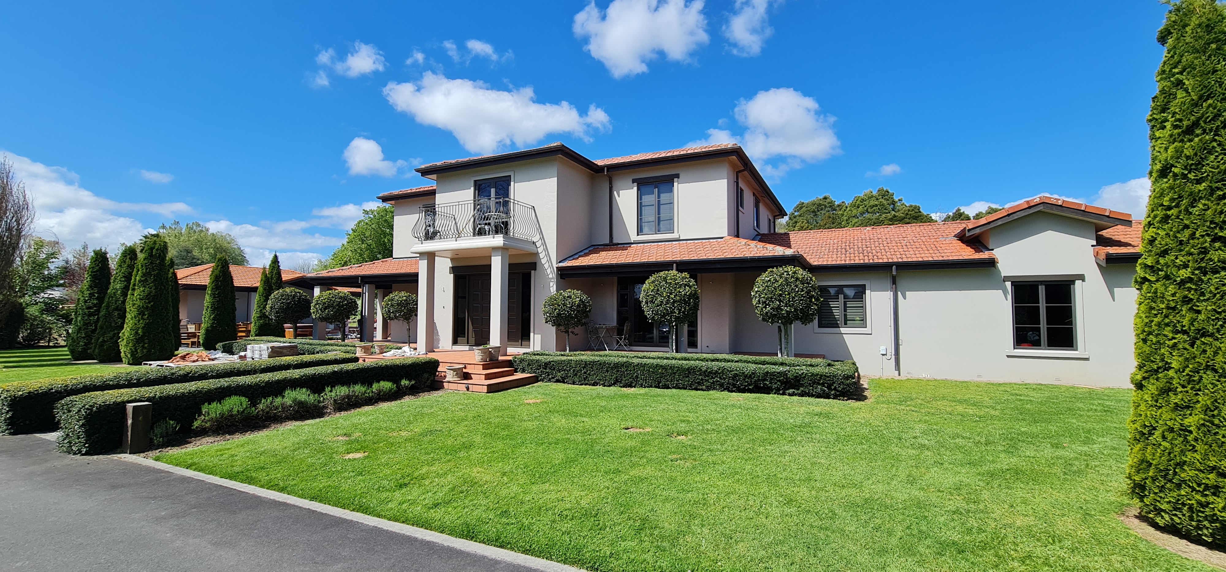 Exterior after
