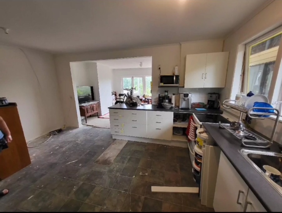 Kitchen after